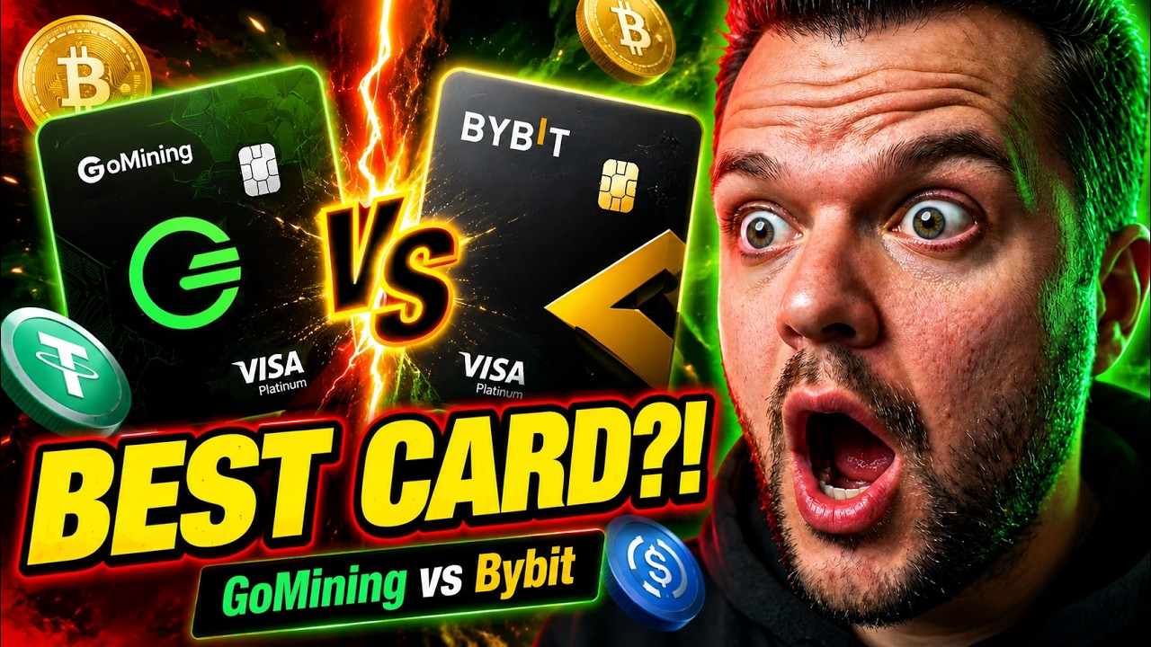 Best Crypto Card 2026? GoMining vs Bybit Card Tested | Crypto Cobra