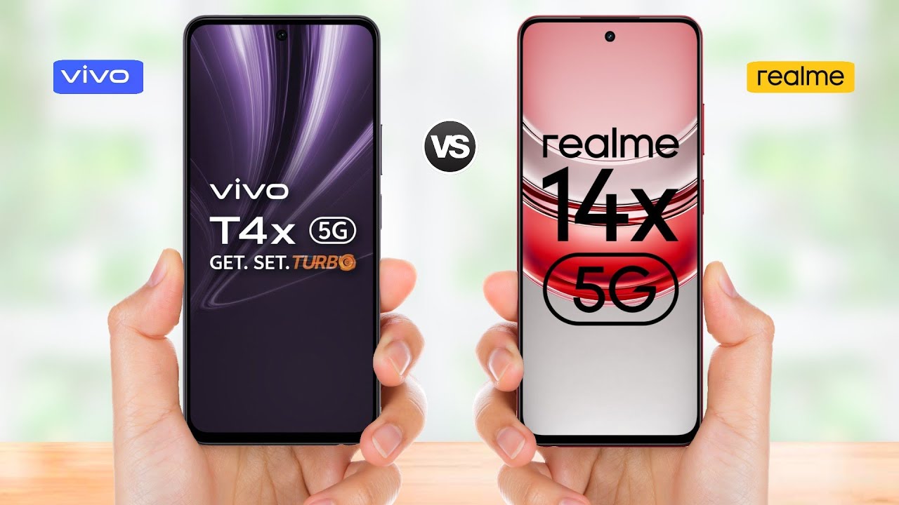 Vivo T4x 5g vs Realme 14x 5g || Full Comparison