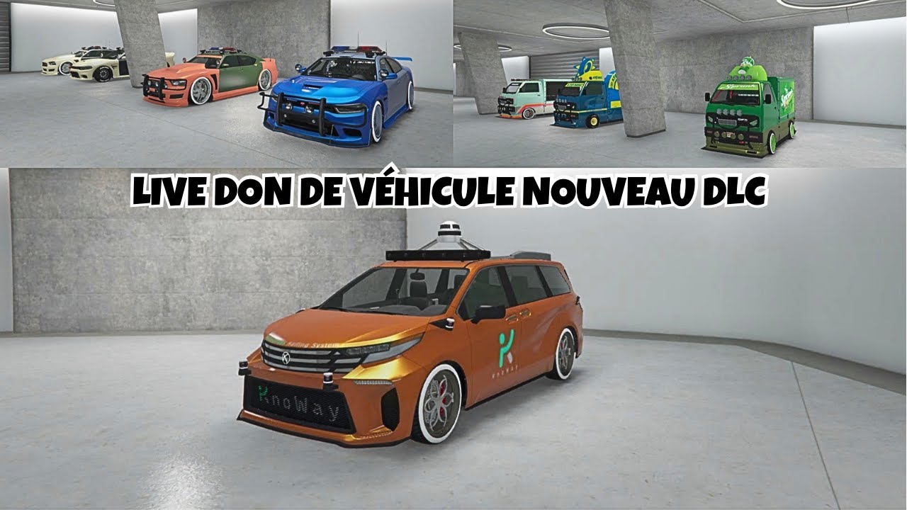 LIVE DON DES NOUVEAUX VÉHICULXS MODDER DLC VILLA VERSION PS4