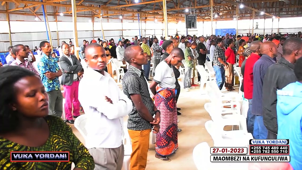 MAOMBEZI NA KUFUNGULIWA 27/01/2023