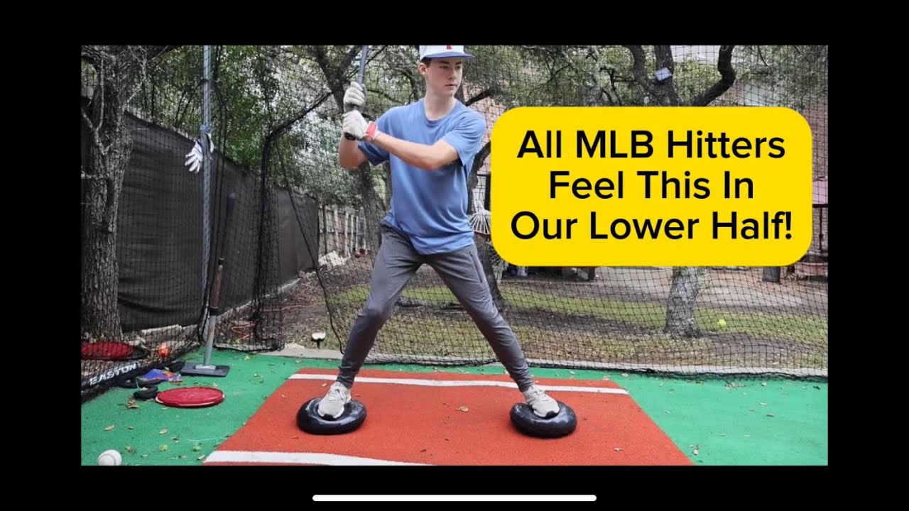 Teach Your 13U Or Under Child The Proper Lower Half Position For Better Hitting