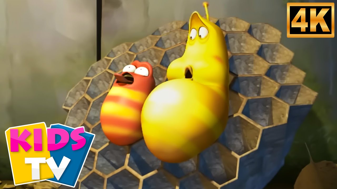 Larva – Biattack komedi | Rolig video för Barn
