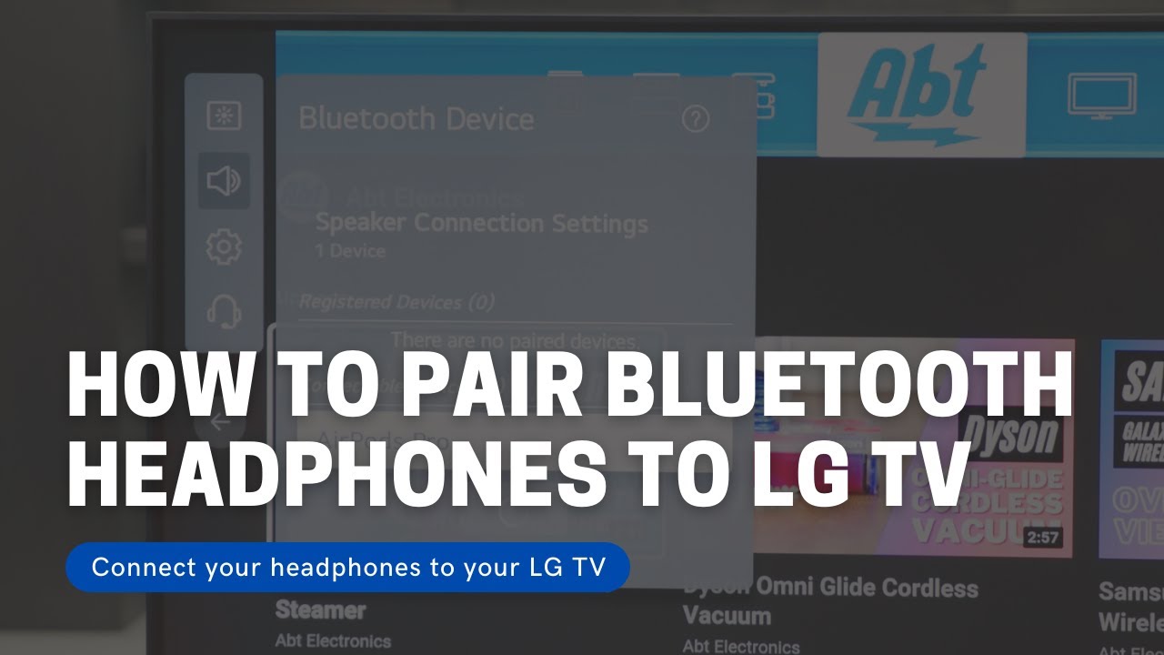 Как подключить наушники к телевизору LG по Bluetooth
