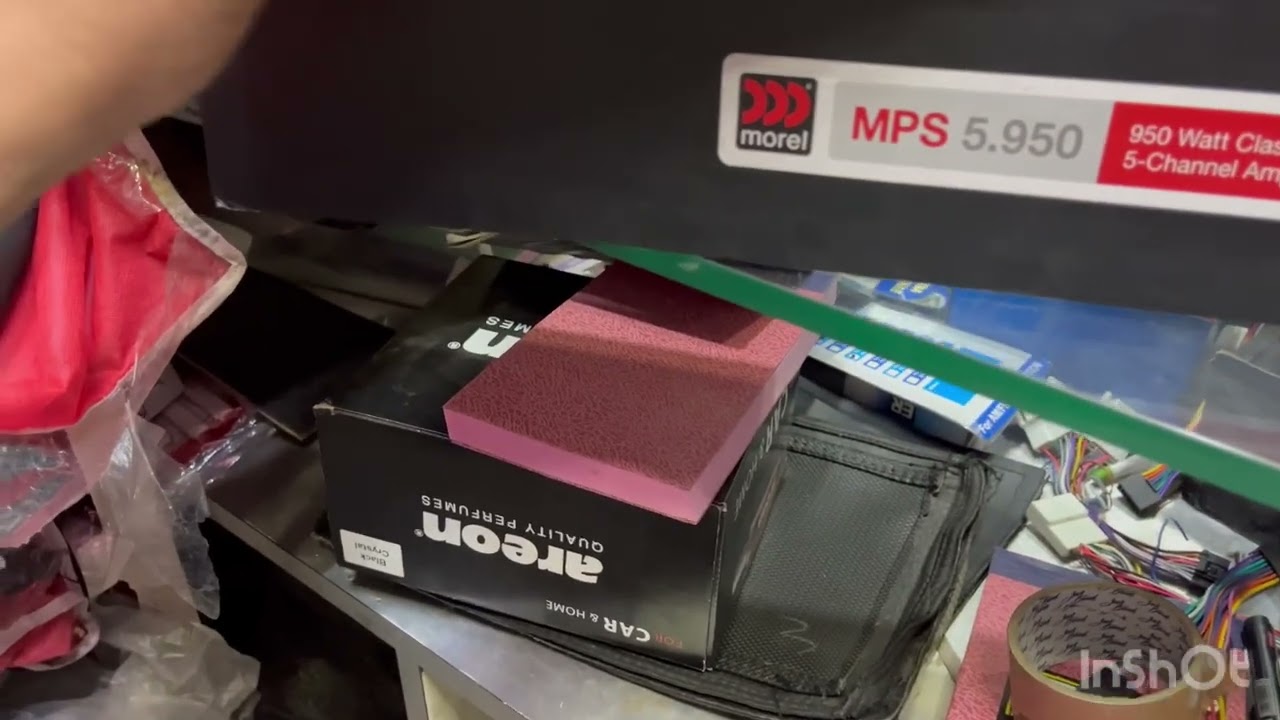 #car morel MPS 5.950 amplifier installation ￼#viralvideo