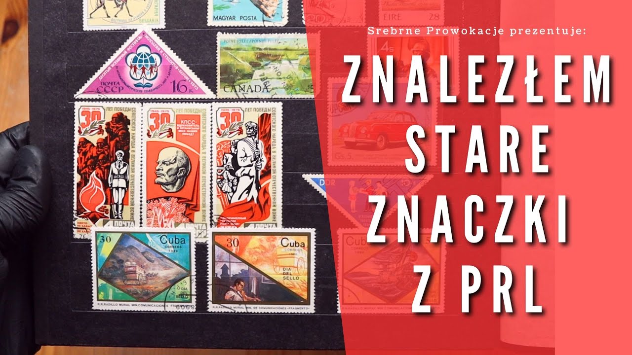 Znalazłem stary klaser z znaczkami - skarby PRL. Bezcenny.