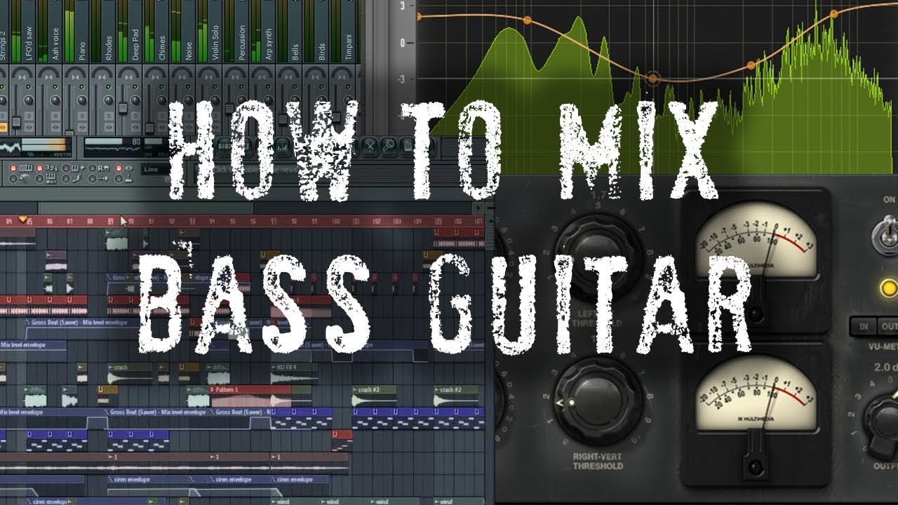 How to Mix Bass Guitar - 5 Minute Mixing Tips