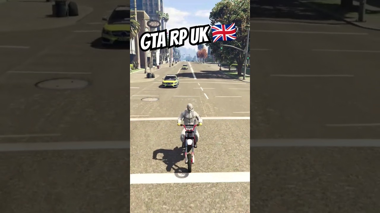 GTA RP UK FiveM Pitbike #gta #gta5 #gtav #gtarp #gtaroleplay #fivem #altv