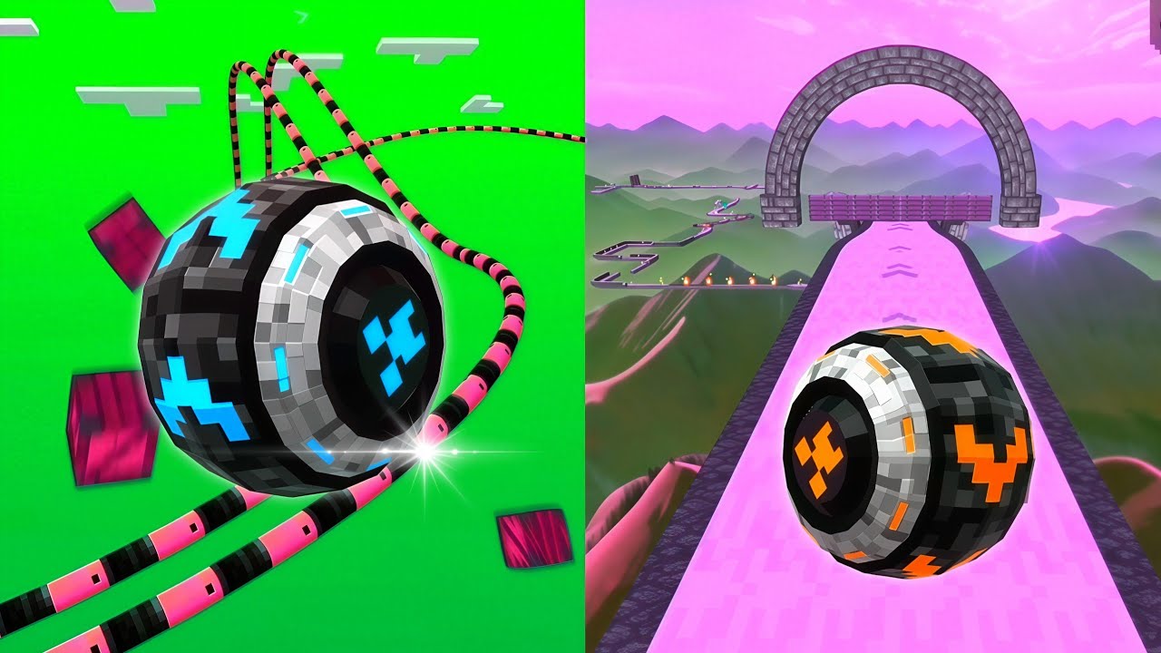 🔥Super Rolling Balls Balance SpeedRun VS Reverse Balls Challenge Gameplay Walkthrough Level 35