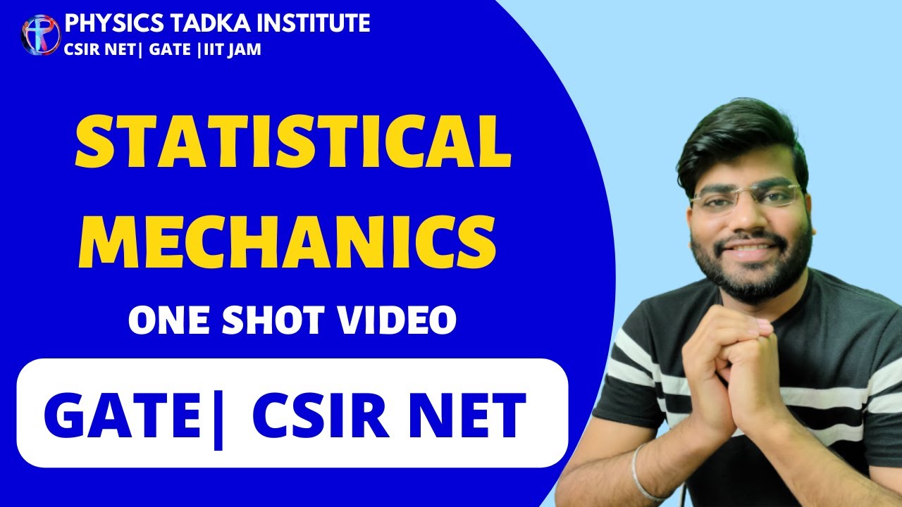 gate physics crash course| statistical mechanics complete syllabus in one video| one shot video