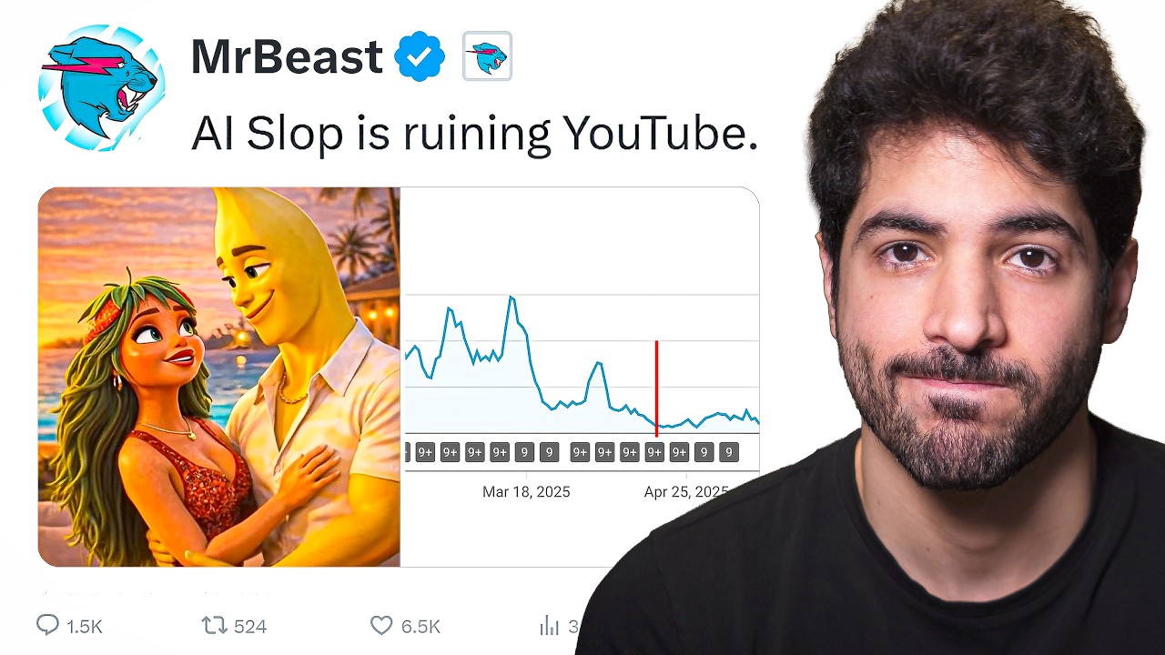 YouTube Is Losing The War Against AI Slop