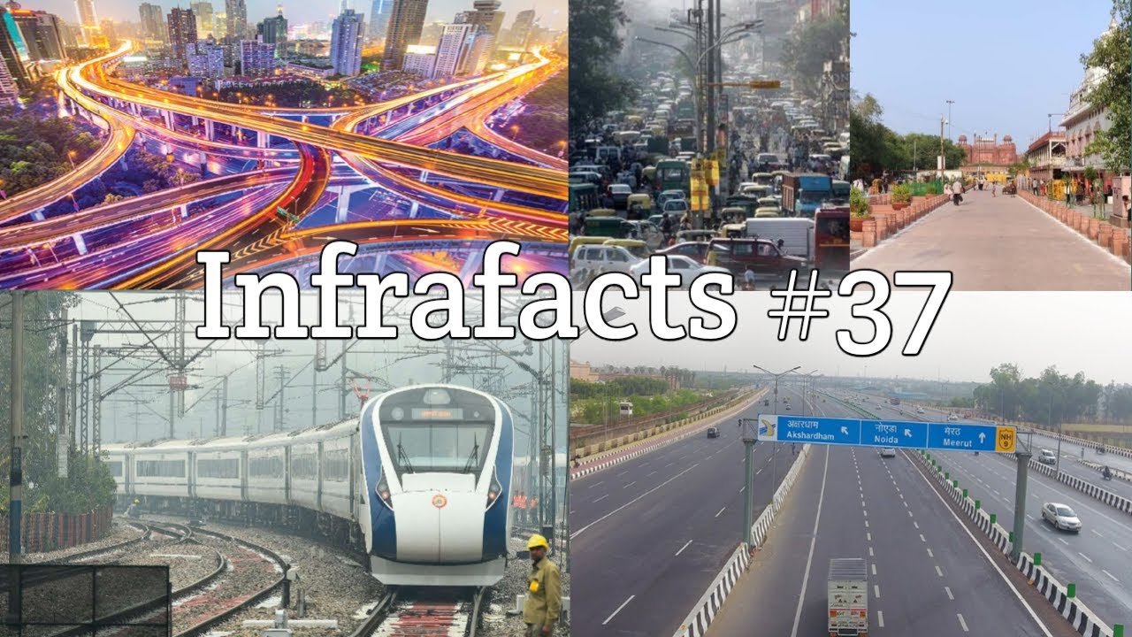 Infrafacts #37- Chandni Chowk Redevelopment , 6100 Crore Highways Project , Delhi Meerut Expressway