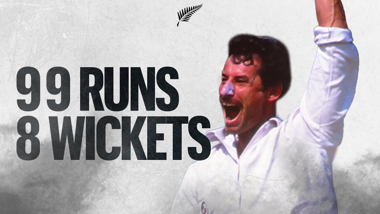 Sir Richard Hadlee Heroic With Bat And Ball 👑 Match Highlights | Blackcaps v England 1984 2nd Test