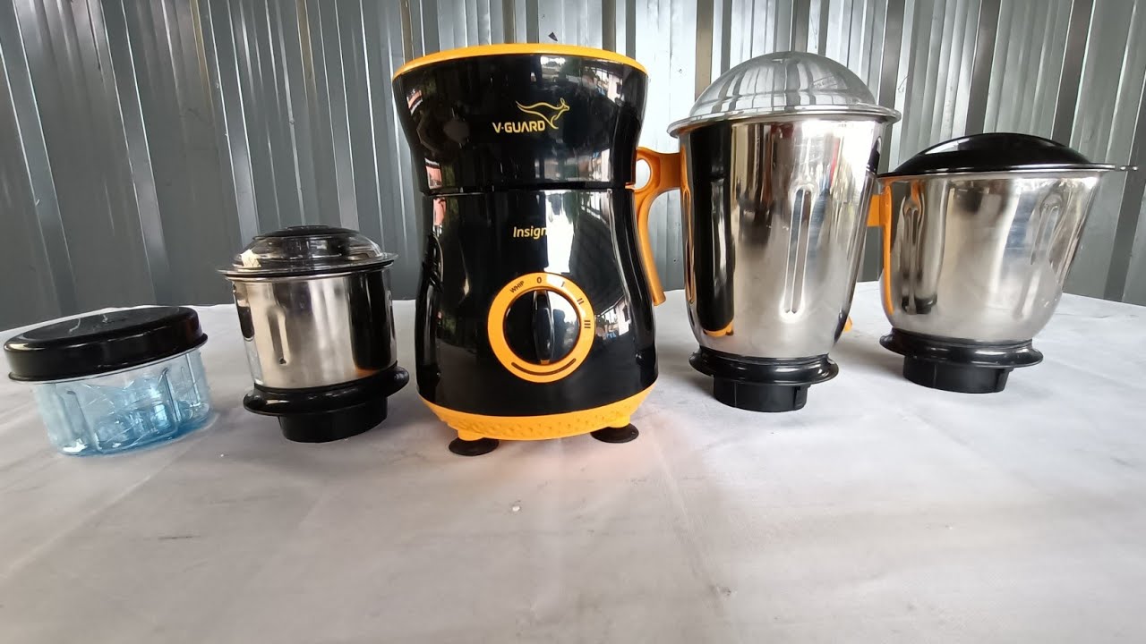 NEW V-GUARD INSIGNIA MIXER GRINDER 750W