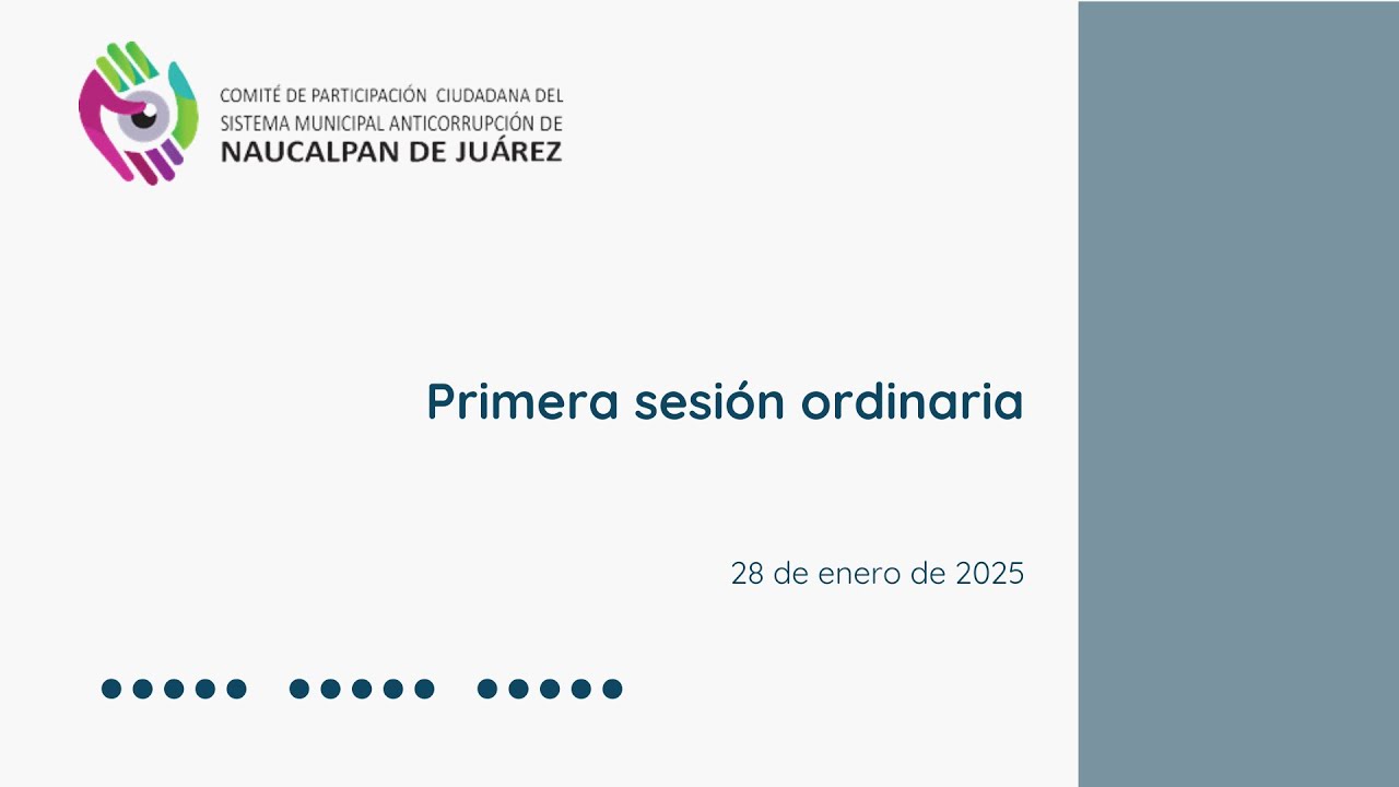 Primera Sesión Ordinaria 2025