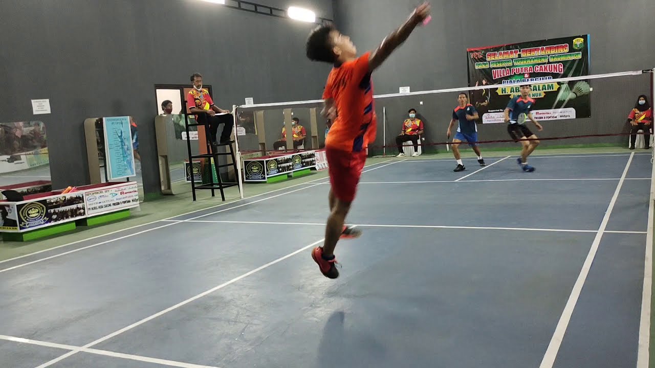 Semifinal Villa putra Cakung Cikarang || Fikri/Khairul (AS Sport) vs Akbar/Bagas (Duta) || Full HD