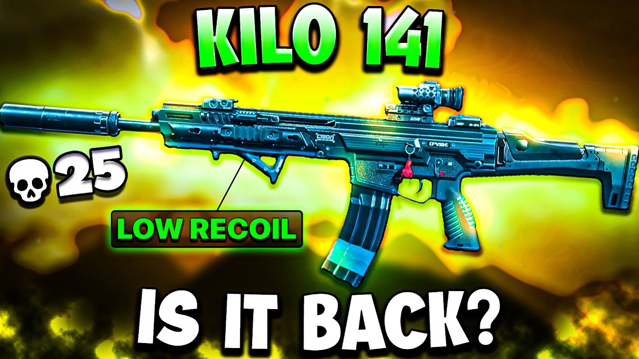 the NO RECOIL KILO Still SHREDS on Rebirth Island! *Best Kilo 141 Class* (Season 4 - Warzone)