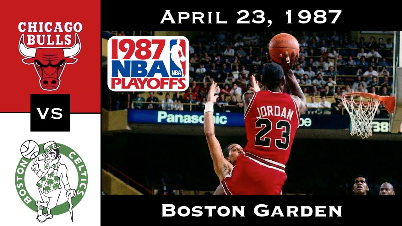 Full Game: The Solitary War | Playoffs Game 1: Chicago Bulls vs Boston Celtics (April 23, 1987)