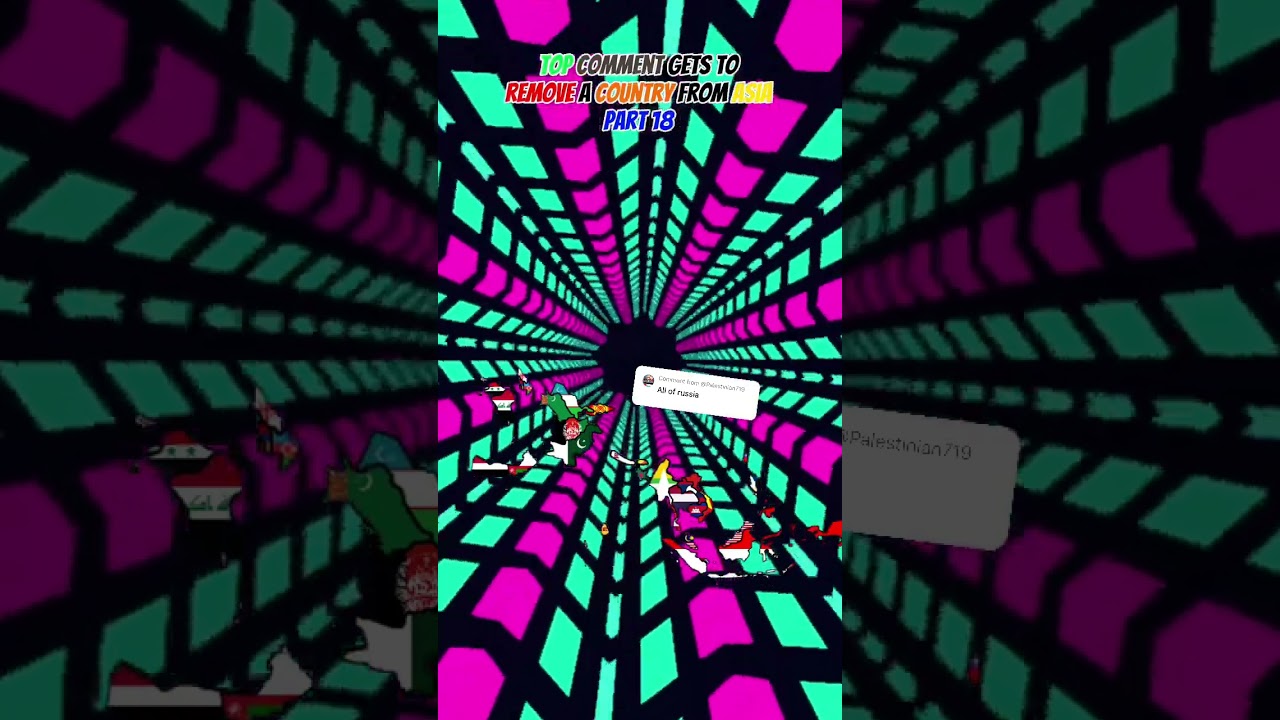 Top Comment gets to remove a country from Asia 18 