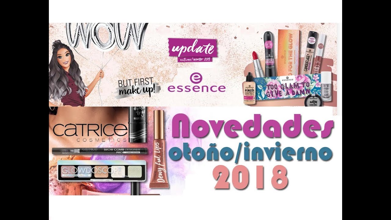 Novedades Essence y Catrice Otoño-Invierno 2018 || lineal fijo