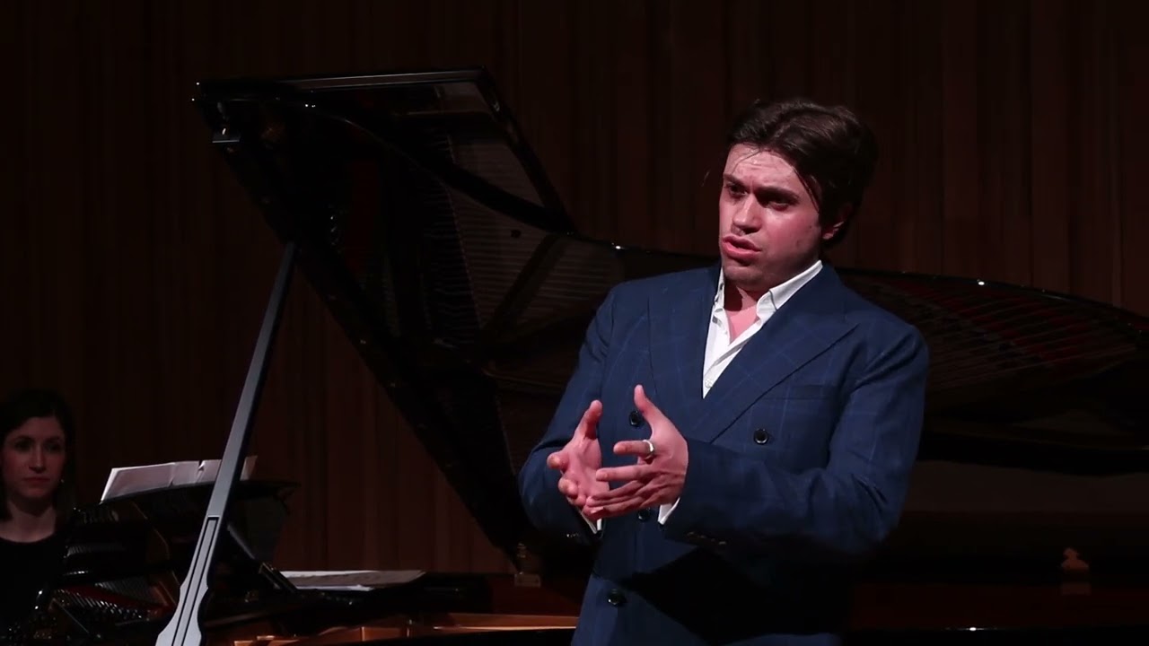 Johannes Moore & Ilan Kurtser performing Underlige Aftenlufte by Carl Nielsen