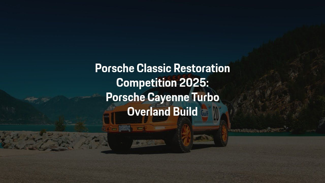 Classic Restoration Competition 2025 | Porsche Cayenne Turbo Overland Build