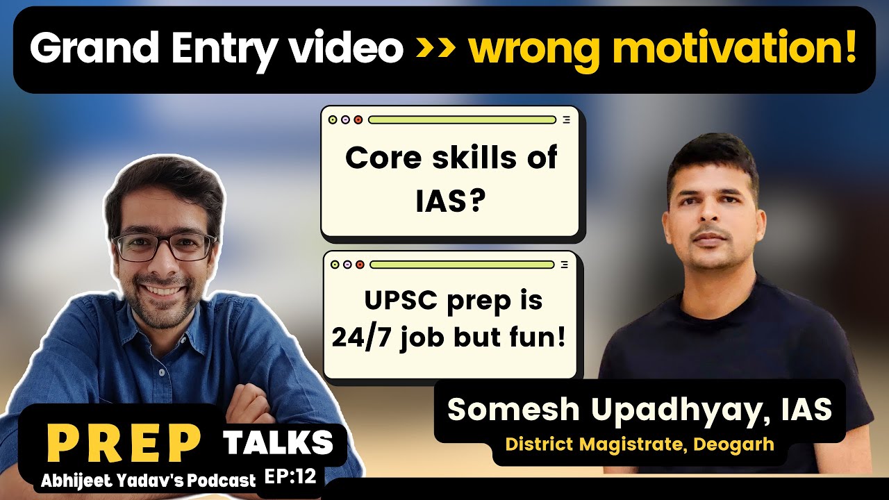What is motivation? A discussion with Somesh Upadhyay, IAS