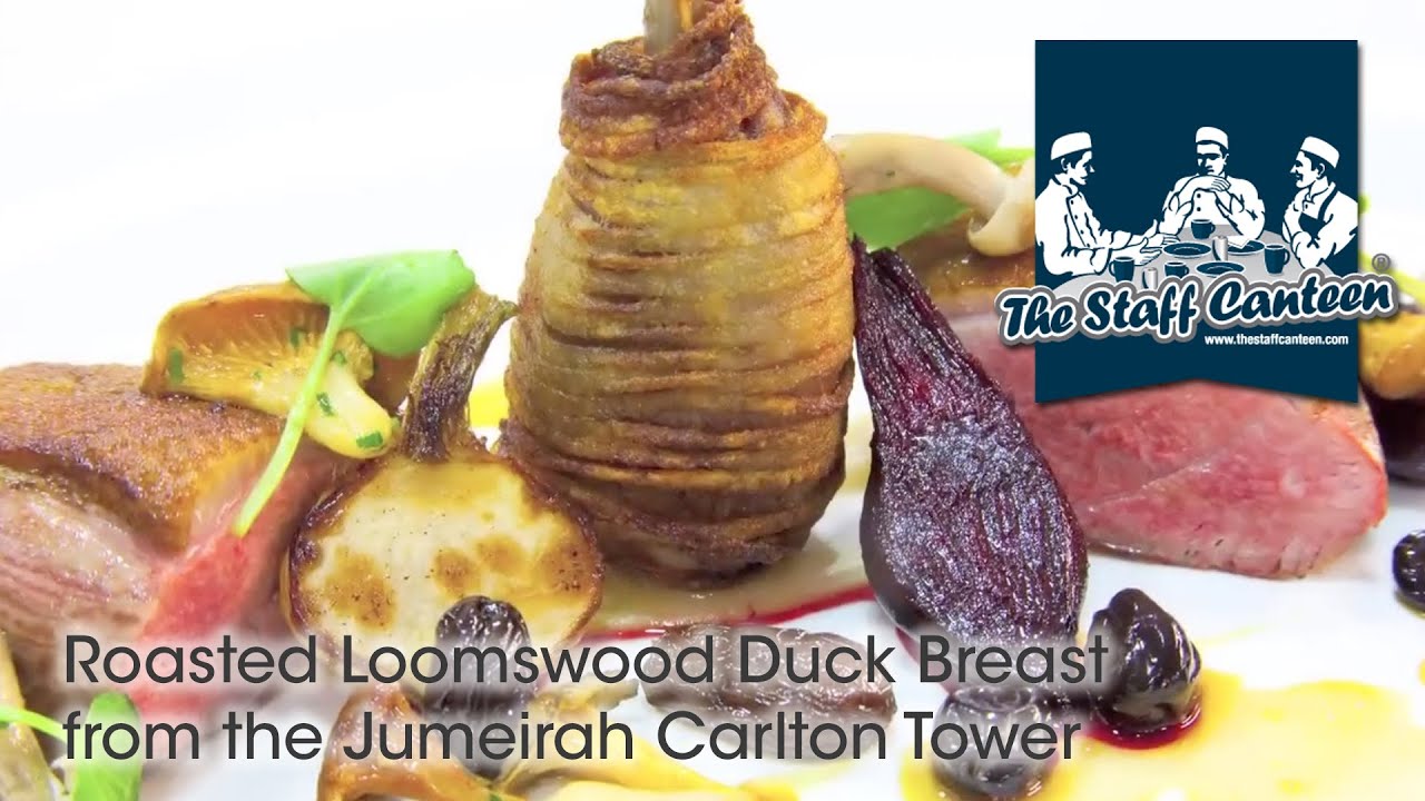 Roasted Loomswood Duck Breast from the Jumeirah Carlton Tower
