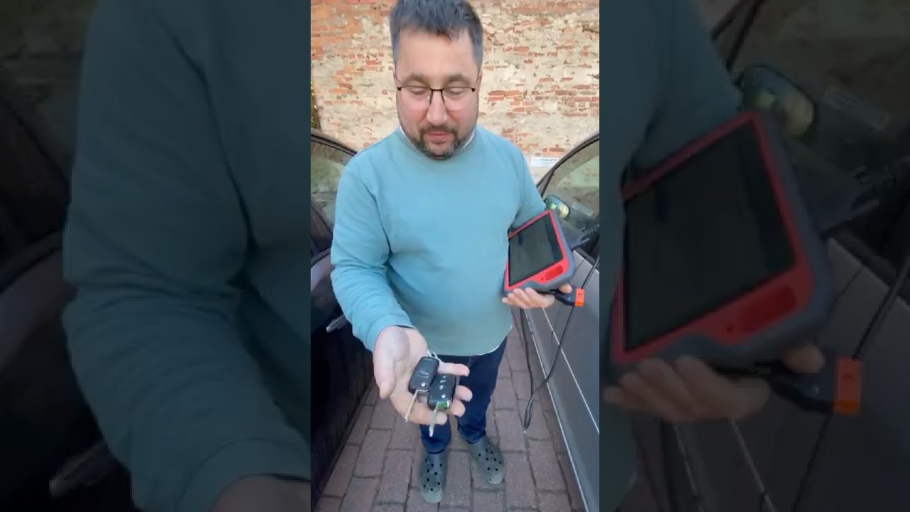 Volkswagen Touran делаем ключ,  Xhorse Dolphin II + VVDI Key Tool Plus Pad