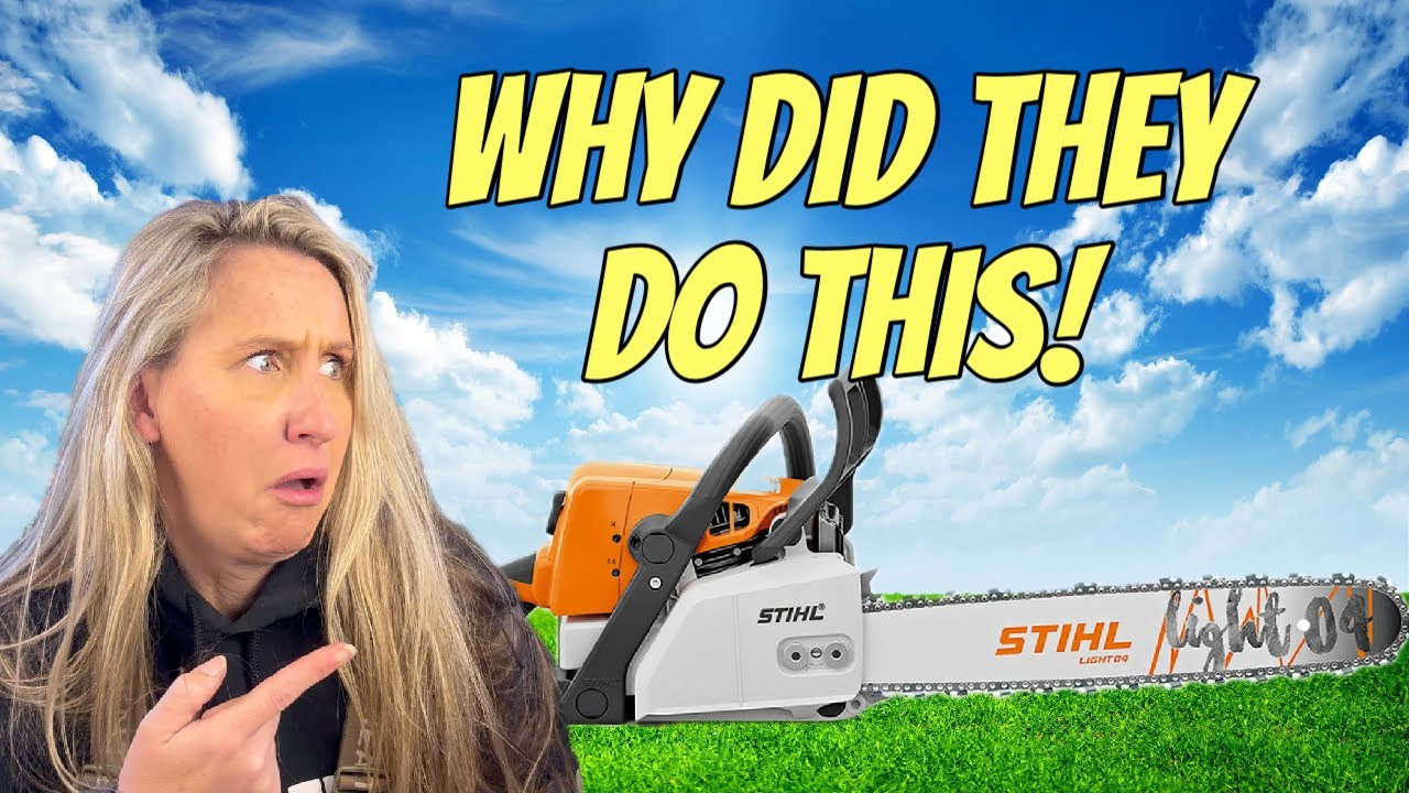Stihl Made A HUGE Change To Their Bars and Chains!