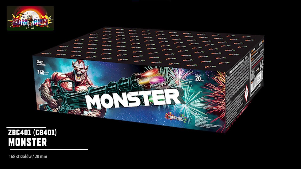 Monster ZomBum Color 168sh 20mm ZBC401