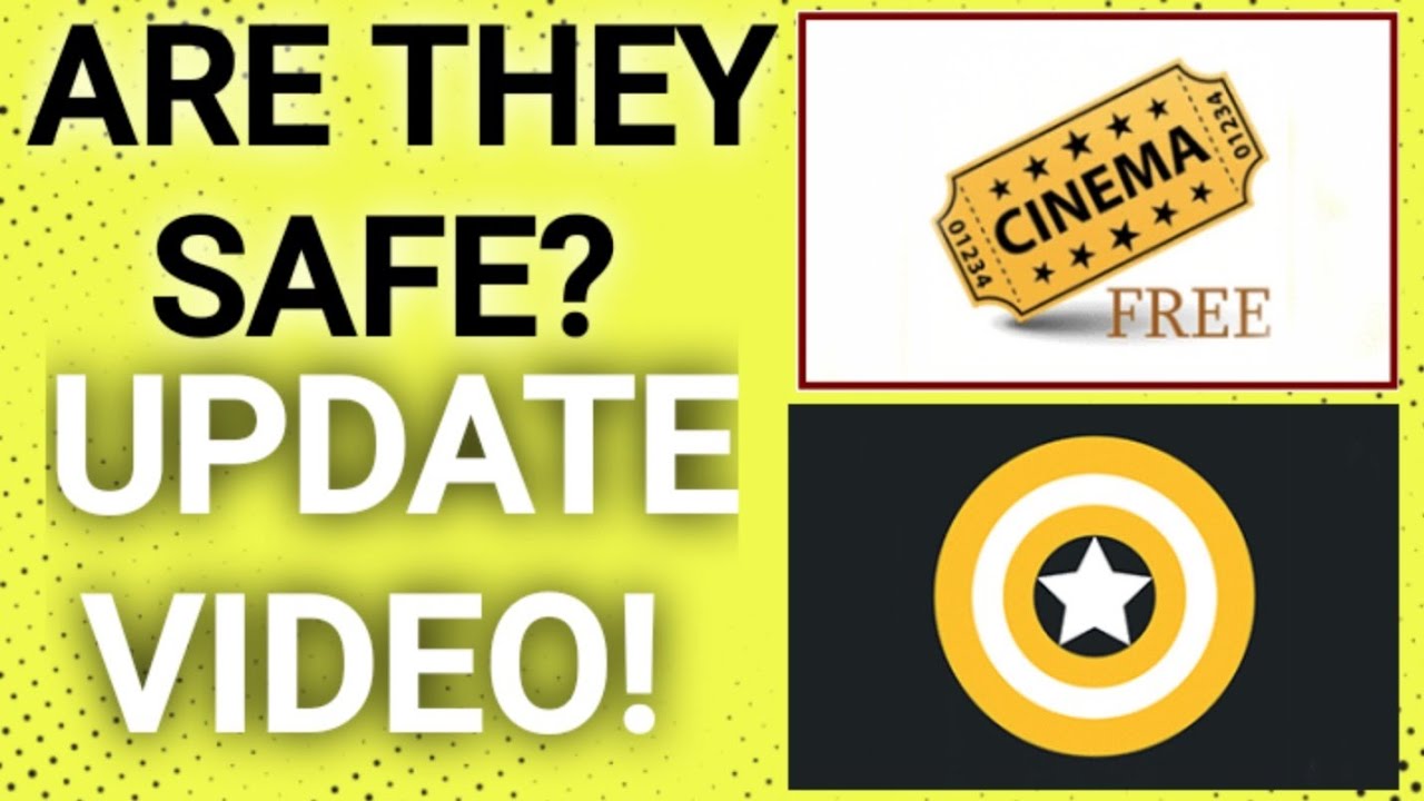 Are Cinema HD and Zinitevi Safe, Update Video to tell you!!