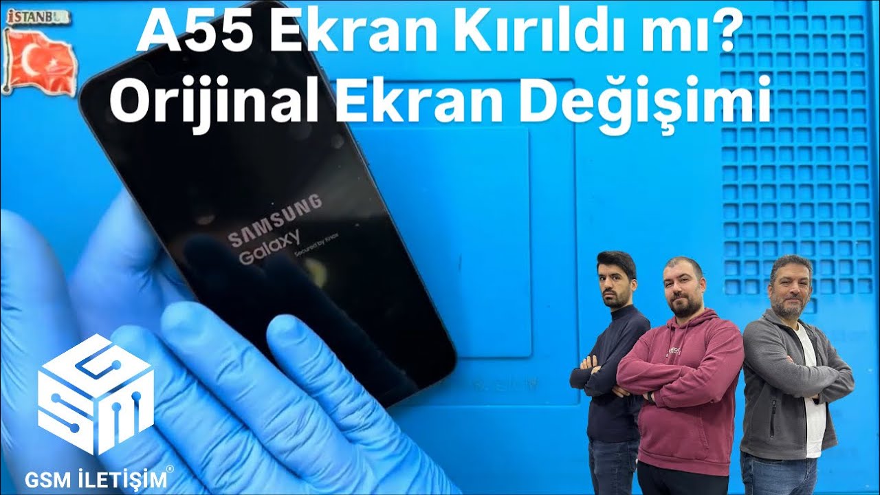 Samsung Galaxy A55 Ekran Değişimi 🇹🇷