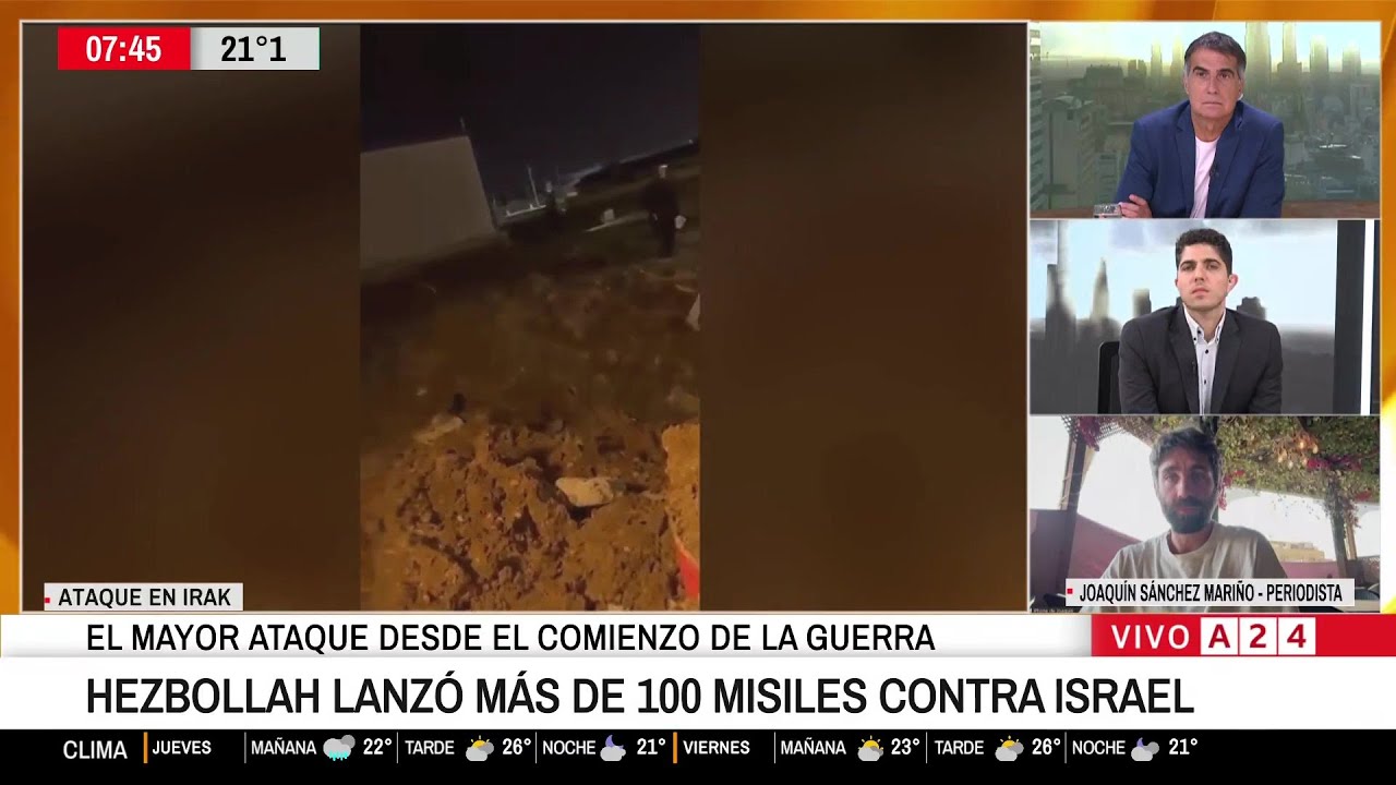 🔴 CONFLICTO EN MEDIO ORIENTE: EL CORRESPONSAL JOAQUÍN SÁNCHEZ MARIÑO, RELATA LA TENSIÓN EN IRAK