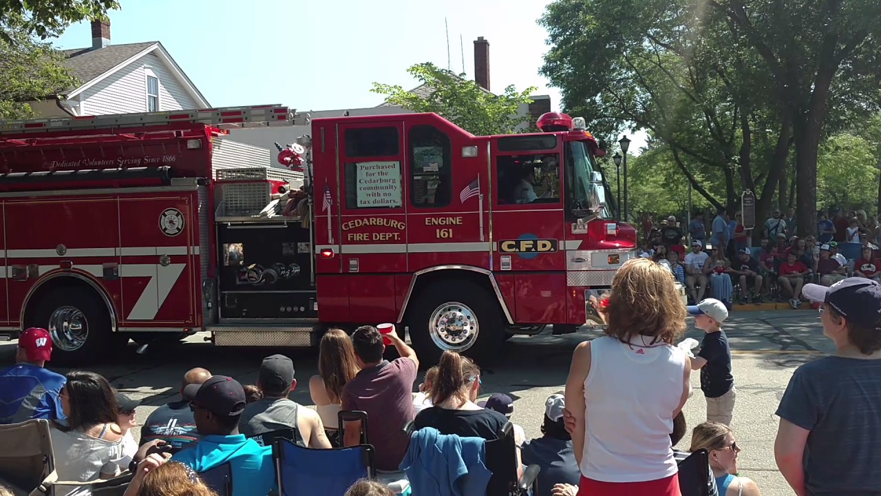 Cedarburg FD, past and present.