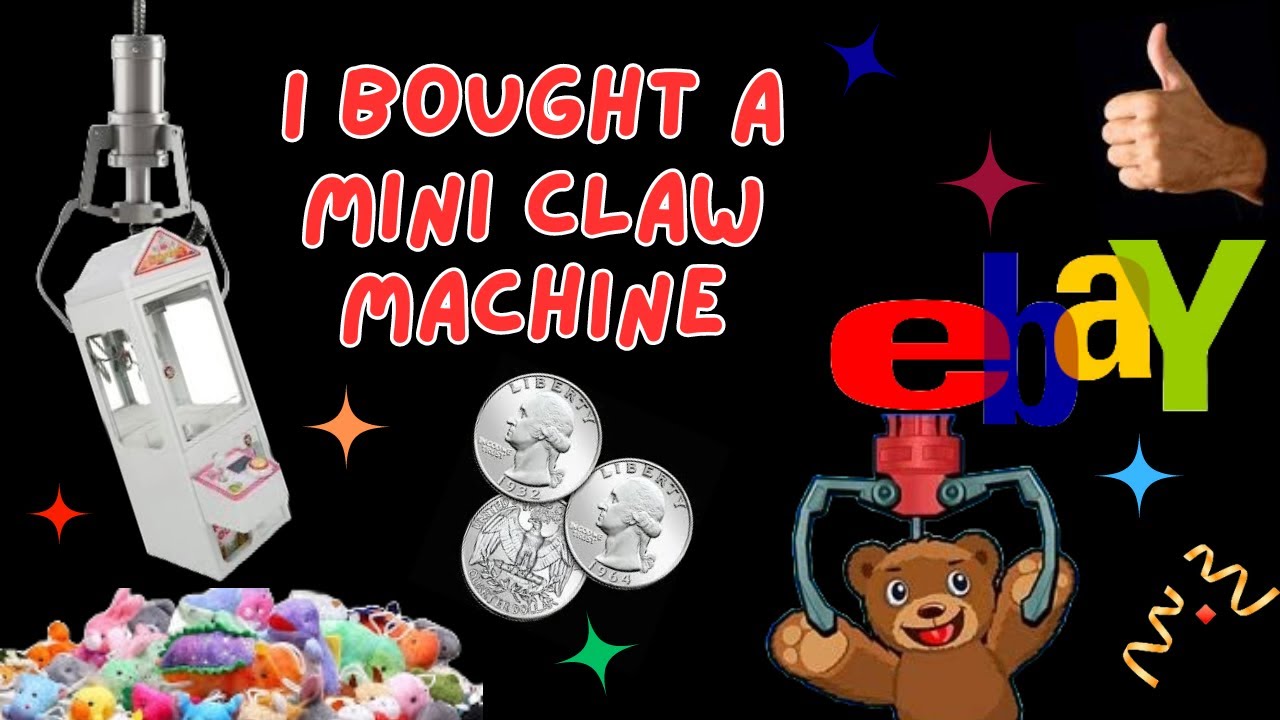 Commercial Mini Claw Machine Review! Game Room, Vevor, eBay #gameroom #arcade #miniclawmachine