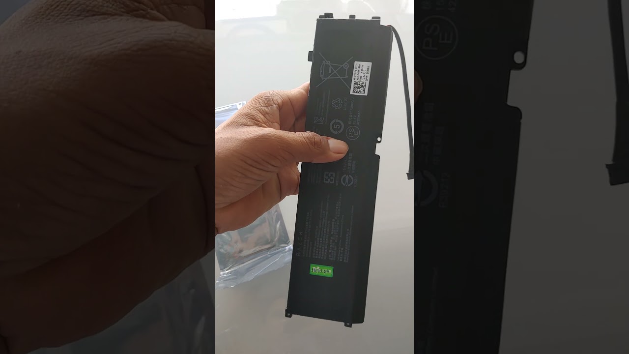 Battery Laptop Razer for replace #shorts