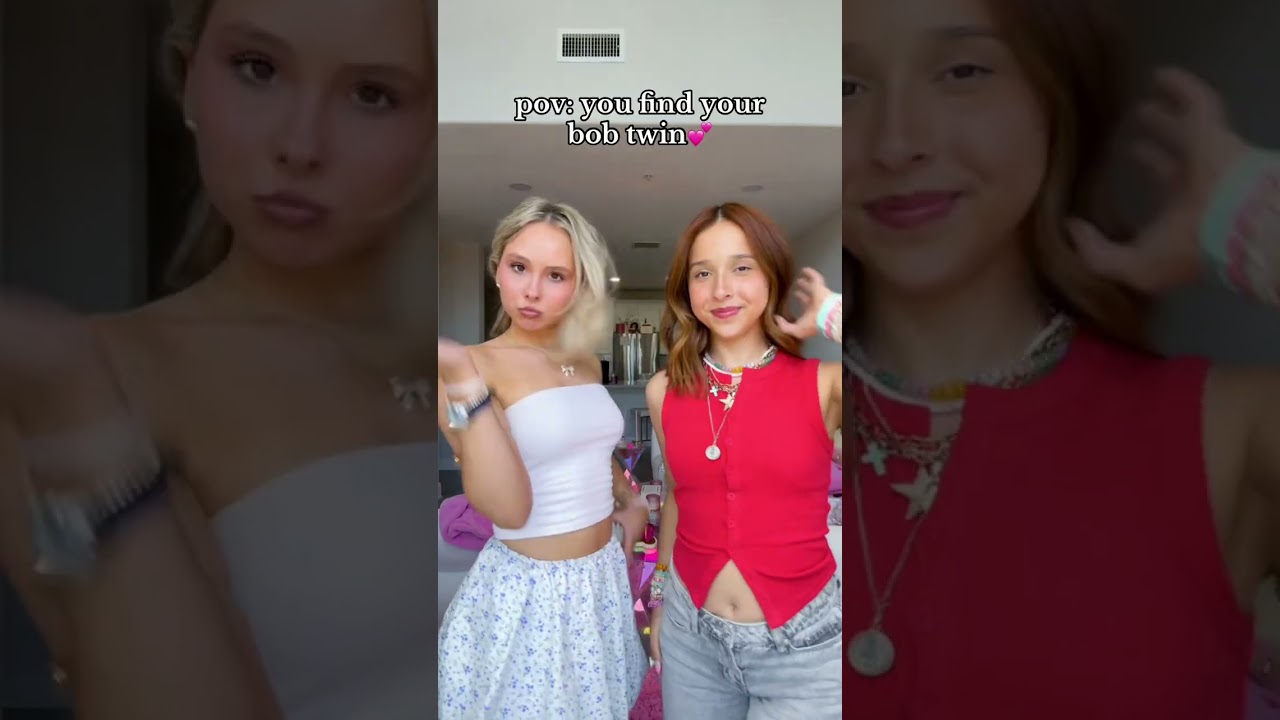 my twin!!! Andrews 💕💕💕 #ootd #ootds #bob #bobtok #hair #haircut #haircuttutorial #hairtok