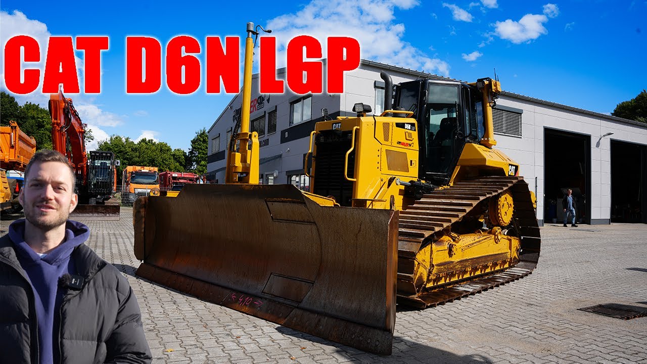 MIT DIESER CAT SCHIEBST DU ALLES WEG!... aber in den vorgegebenen Höhen 😂 CAT D6N LGP MIT GPS