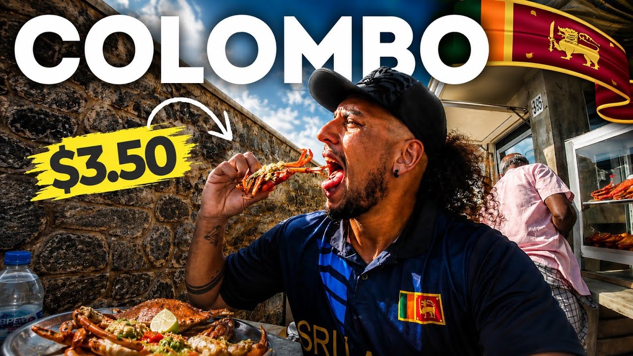 Street Food Hunt at Galle Face 🇱🇰 Colombo, Sri Lanka