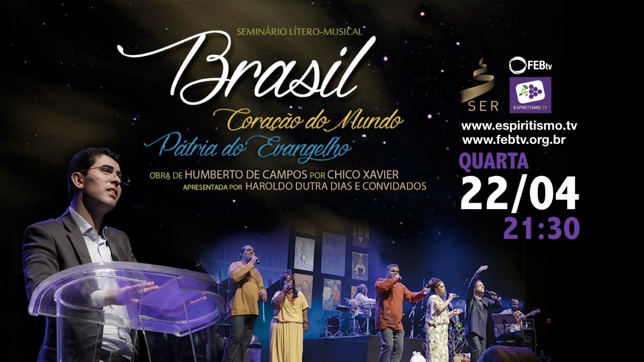 LITEROMUSICAL - BRASIL, CORAÇÃO DO MUNDO, PÁTRIA DO EVANGELHO