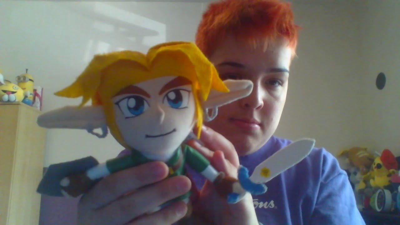 The official Link plush from Ocarina of Time by Takara