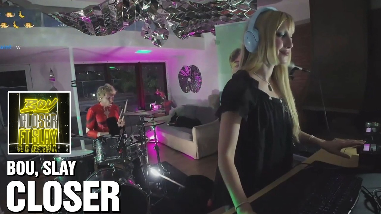Bou, Slay - Closer | Drum + DJ Cover [Blind Playthrough]