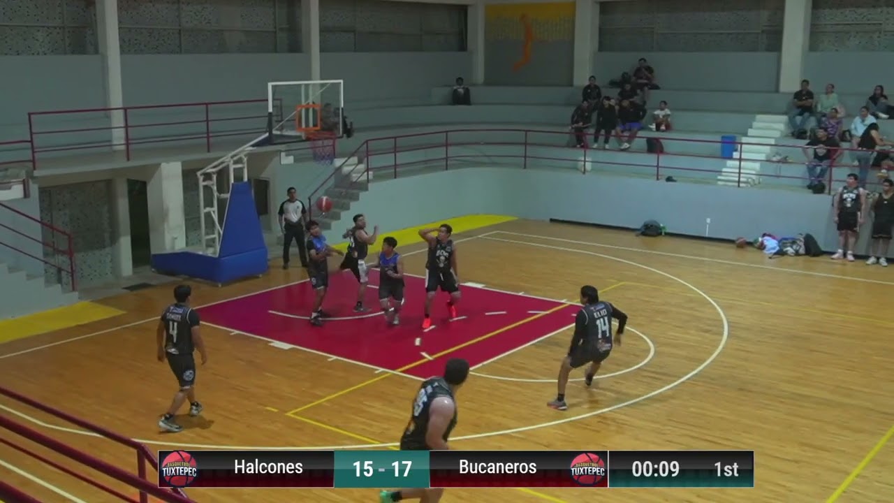 Halcones vs Bucaneros | Jornada 3 Liga Municipal | Basquetbol Tuxtepec 🏀
