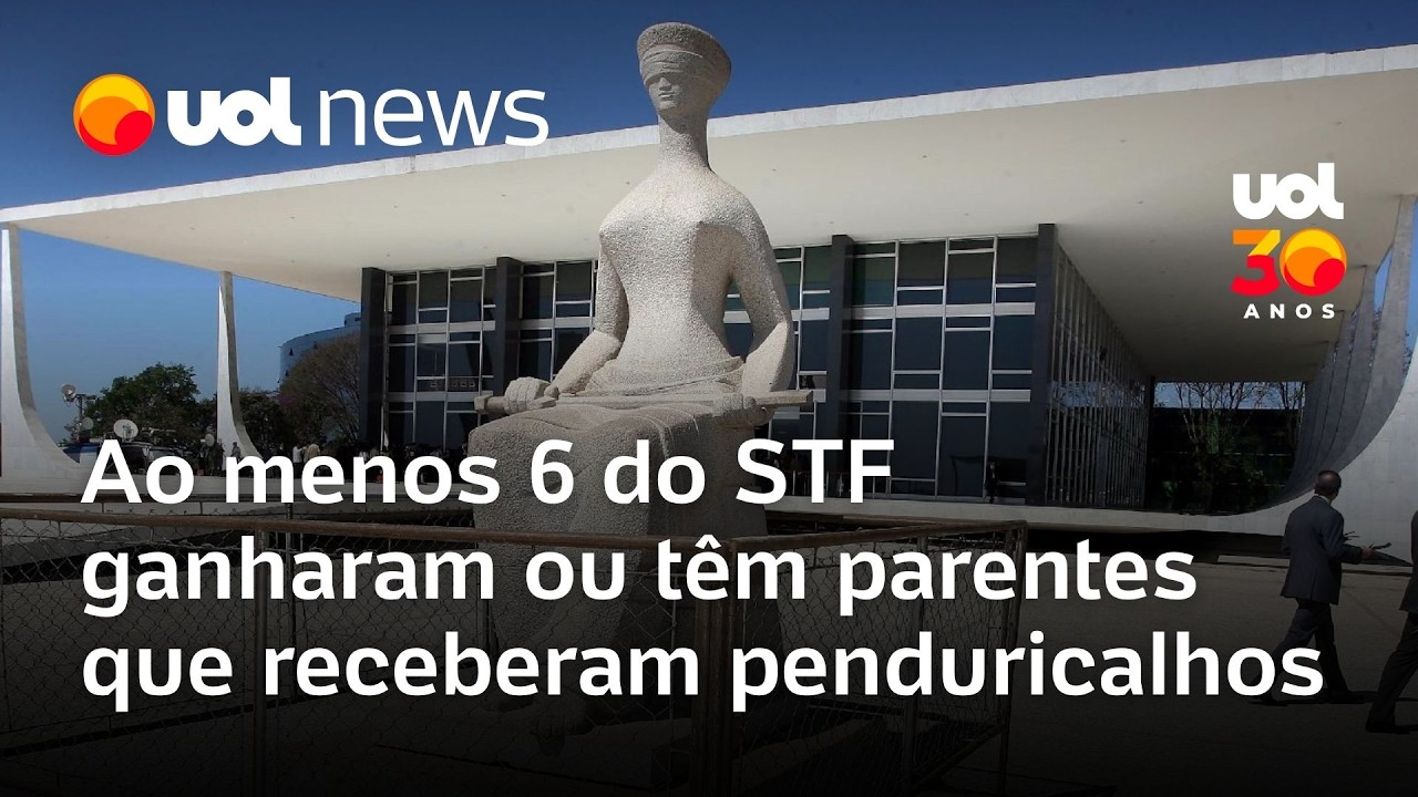 Ao menos 6 do STF que avaliarão liminar ganharam ou têm parentes que receberam penduricalhos