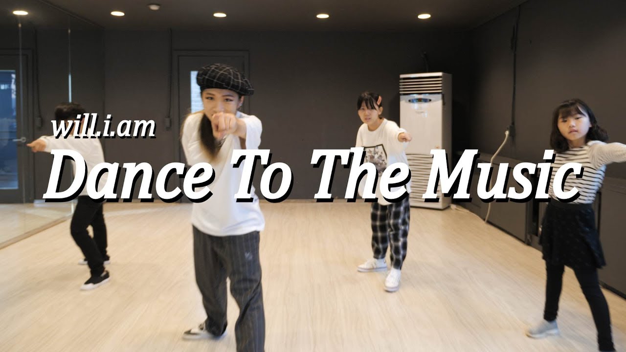 [락킹,안무] will.i.am - Dance To The Music (J lock)