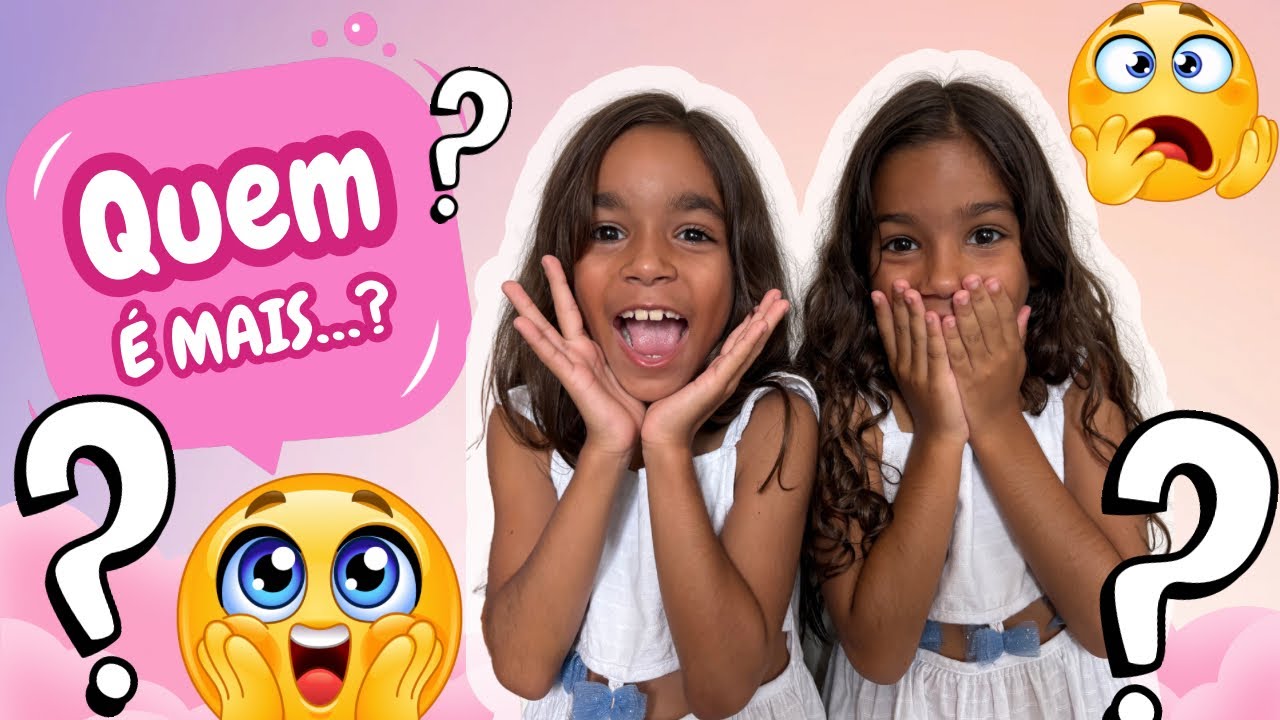 Que pergunta vocês fariam para gêmeas ? #gêmeas #crianca #familia 