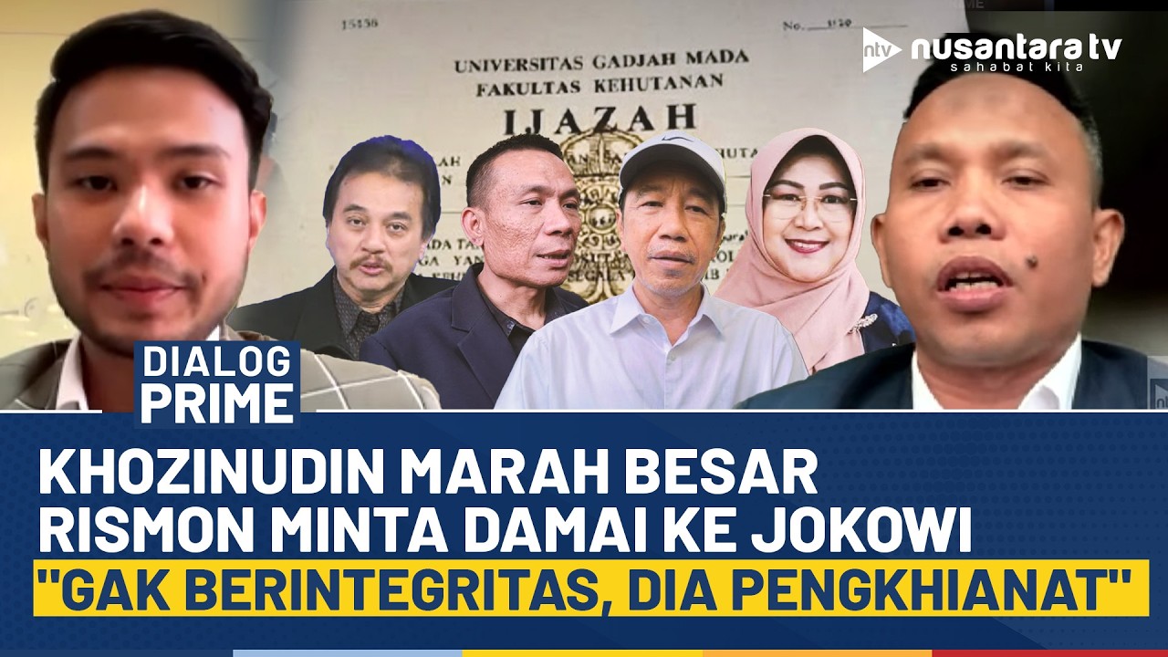 [FULL] MARAH! Khozinudin Tanggapi Rismon Minta Damai ke Jokowi Soal Ijazah: Dia Itu Pengkhianat!