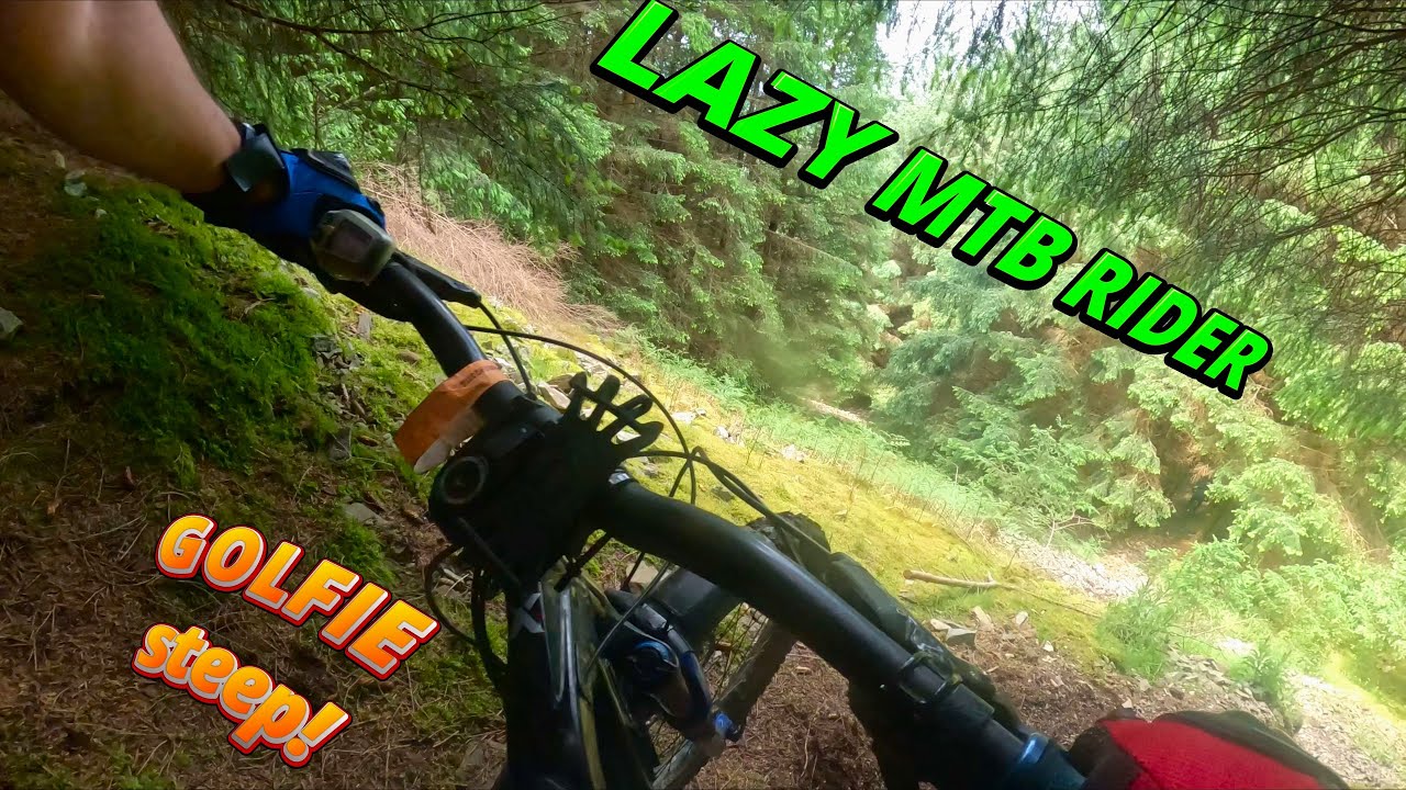The most Ridiculous Trails I've ever ridden GOLFIE STEEP