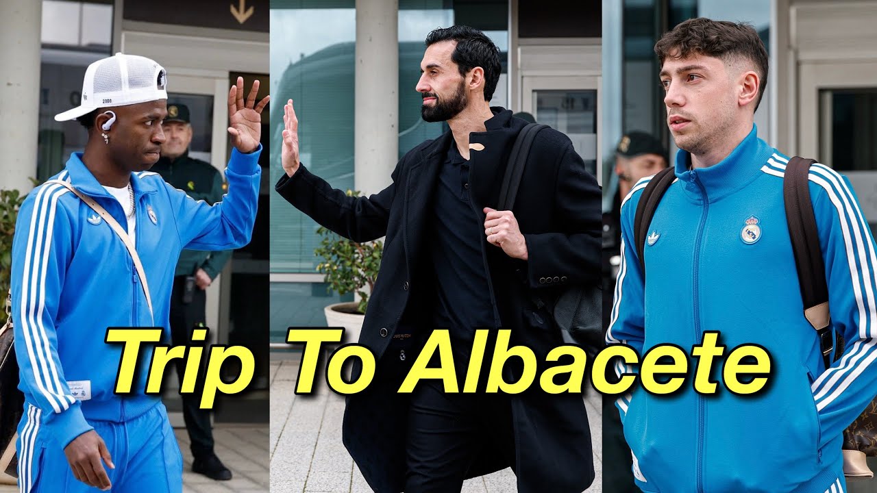 Real Madrid Travel To Albacete For Copa del Rey Clash | Arbeloa, Vini Jr, Arda Guler, Bellingham