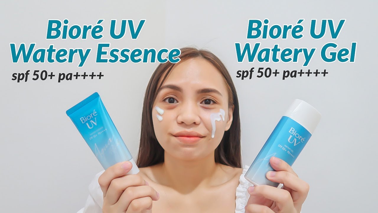 BIOR&Eacute; UV WATERY ESSENCE VS WATERY GEL (WHICH IS WHICH)